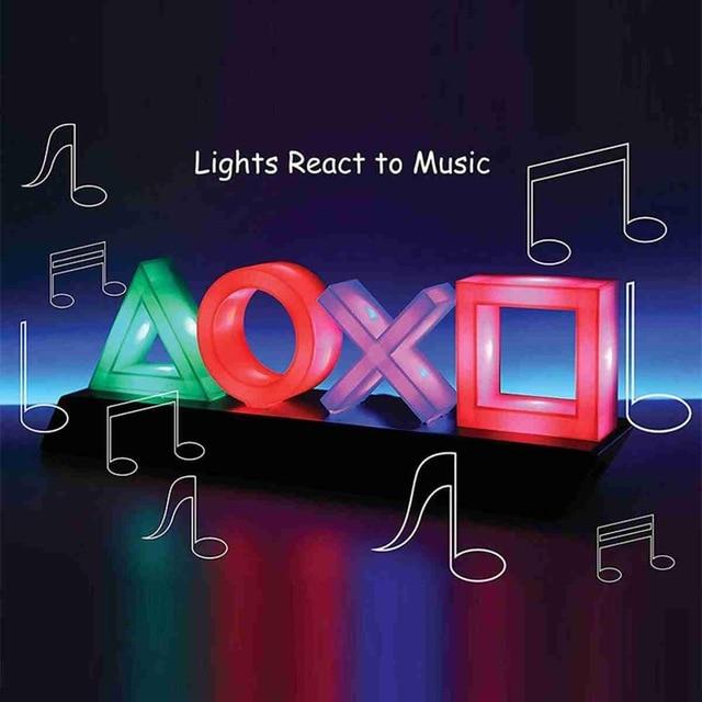 Voice Control Game Icon Neon Light - Neonlight-resell