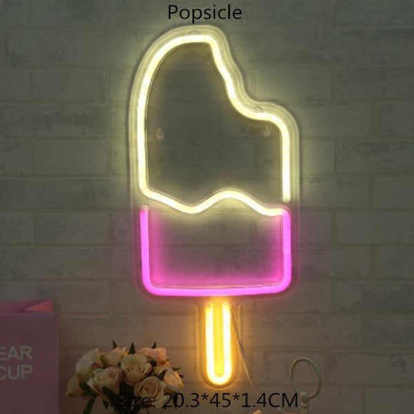 LED Neon Popsticle Table Light - Neonlight-resell