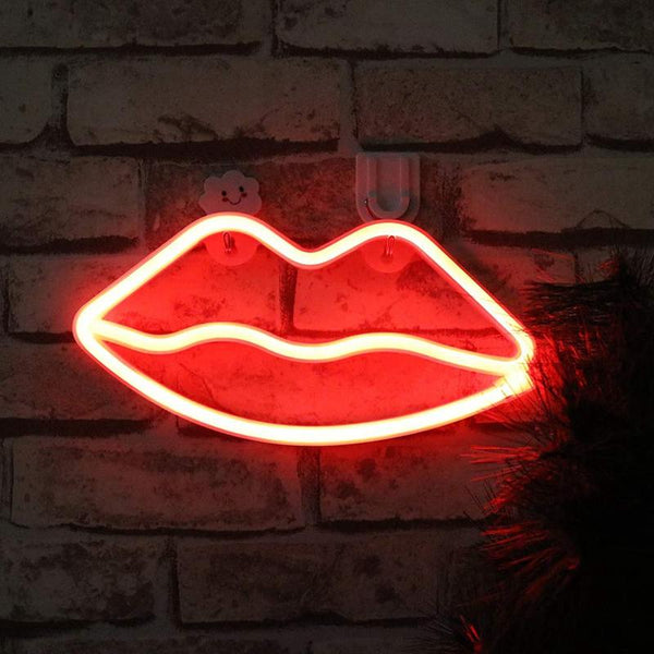 Lips Neon Sign Night Light - Neonlight-resell